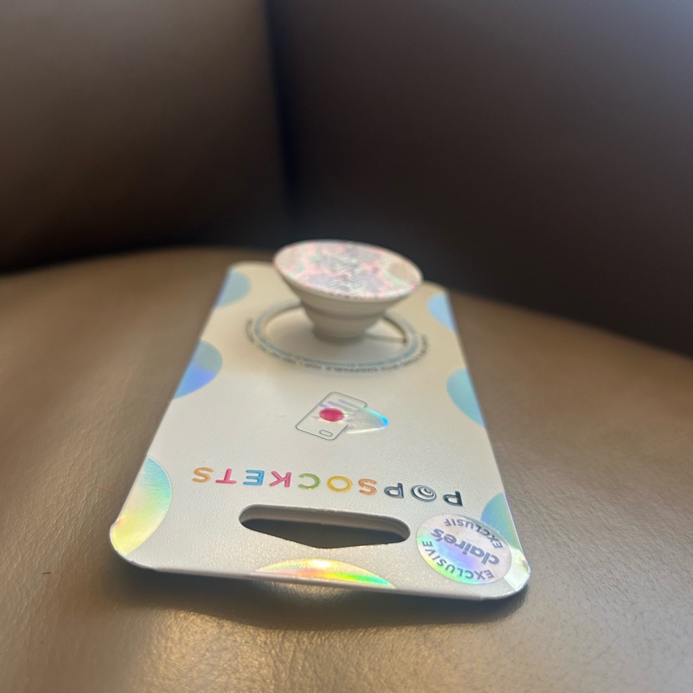 😍PopSockets Phone Grip Claire’s Exclusive Rare Retired New Pastel Snake Skin - Picture 7 of 7